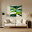 Art mural rigide en métal 19 "Hard Edge"-675823932