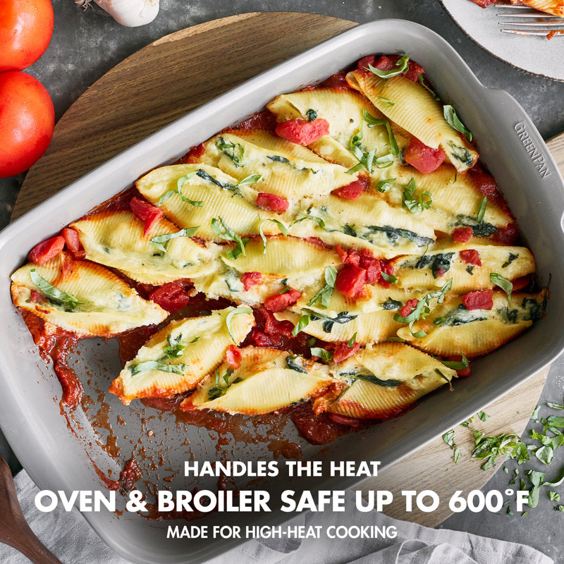 GreenPan Premiere Healthy Ceramic Nonstick 4-Piece Warp-Free Bakeware Set