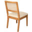 Ensemble de salle à manger extensible avec plateau en bois massif de style français-1619434630