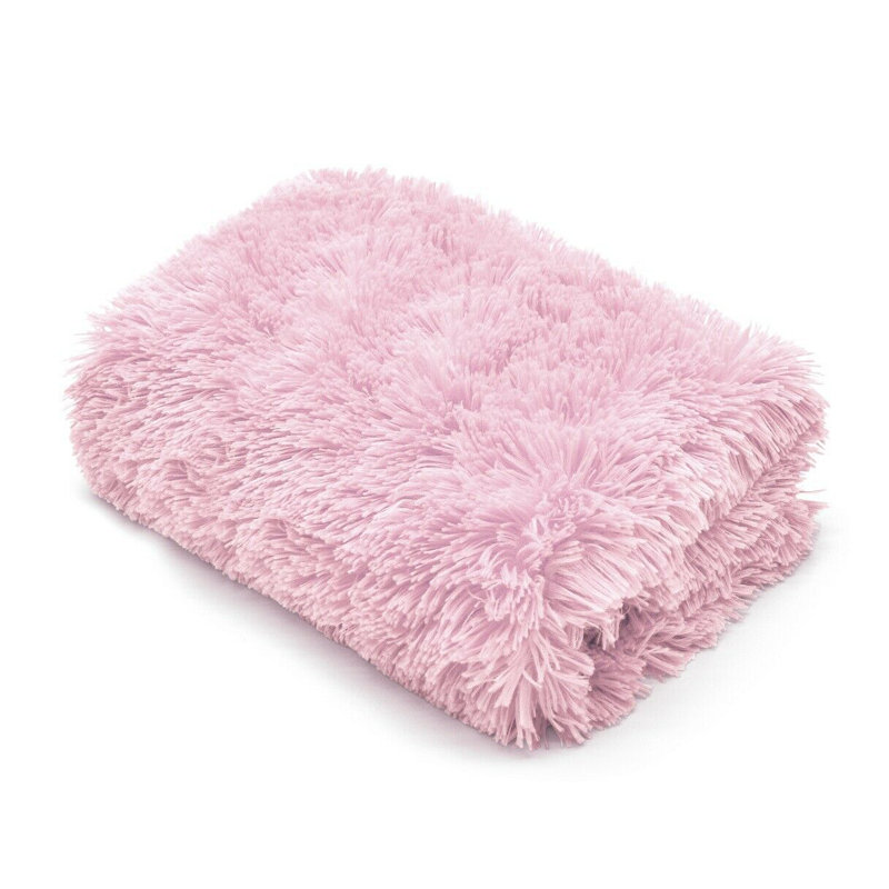 Osburn Throw Blanket, Blush
