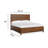 Ivanhoe Queen Panel Bed With Nightstand-1615362513-1615362515