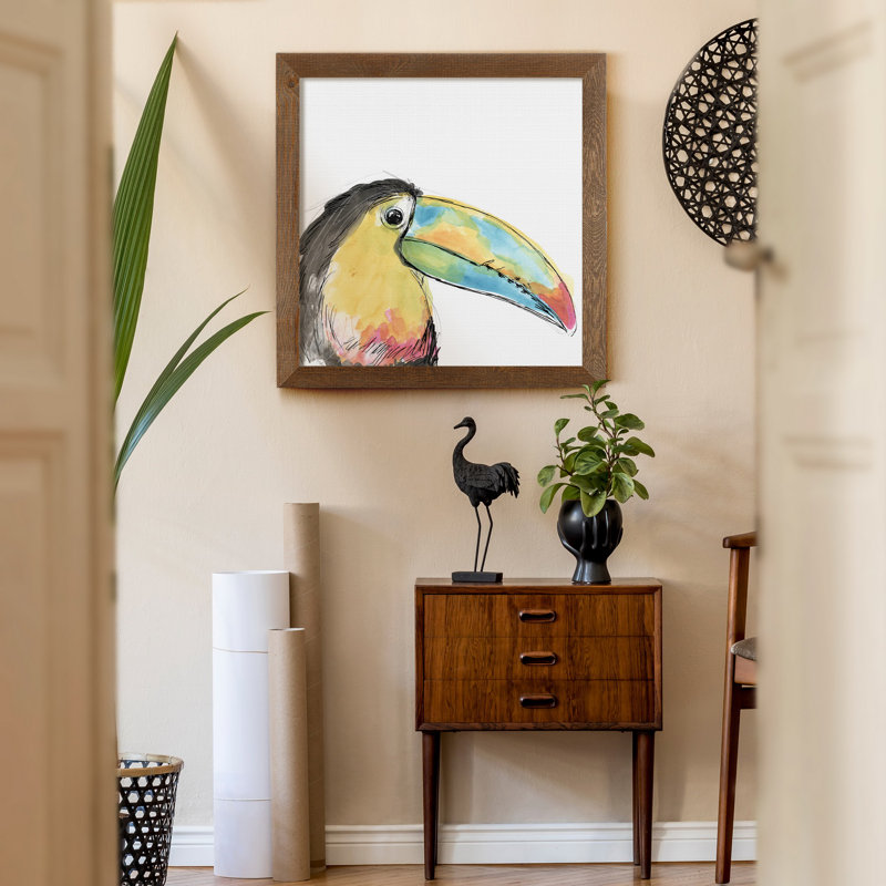 Reproduction d'art sur toile Gilded Chrysalis II, H 31,5 po x l 31,5 po x P 1,5 po, Cadre en érable
