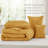 Bedsure Prewashed Microfiber Pinch Pleat Comforter Set-105529496-105529492