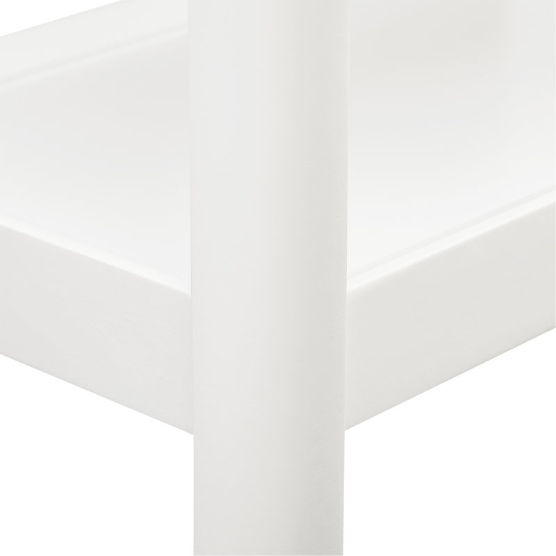 Table de chevet Yonda, Blanc