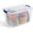 Rubbermaid Cleverstore Clear Storage Bins with Lids-101700735