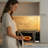 0.7 Cu. Ft. Compact Countertop Microwave Oven, 700W Cooking Power, 1100W Rated Input Power