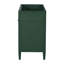 Meuble-lavabo de salle de bain 36 po sans lavabo supérieur, armoire de rangement moderne avec 2 tiroirs et un tiroir basculant, structure en bois massif, sans lavabo-119140647