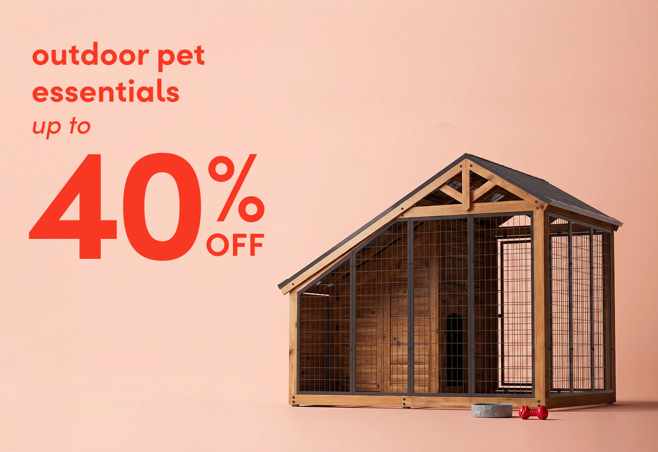 outdoor pet essentials clearance