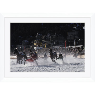 Skijoring Print by Slim Aarons