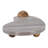 Sculptural Decorative Tray For Ottoman Or Coffee Table Tray Styling - Ideal Accent Tray For Stylish And Functional Home Decor - 17.5", Tan