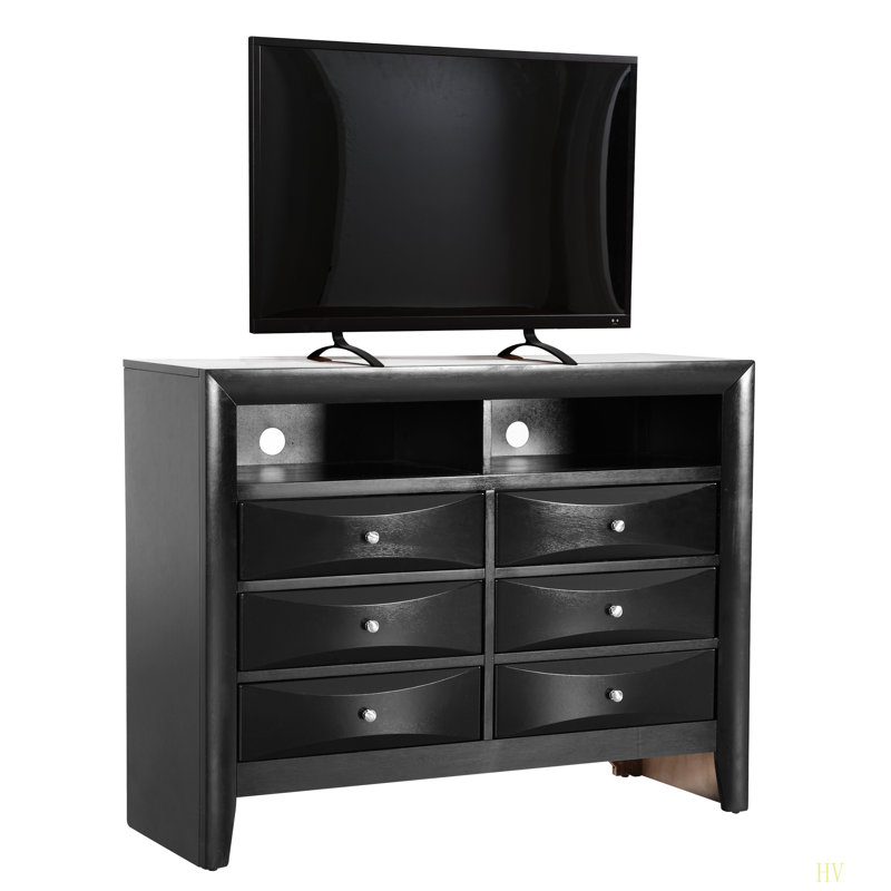 Commode média Marilla, Noir