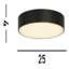 Akansha Plastic LED Flush Mount-2126872455