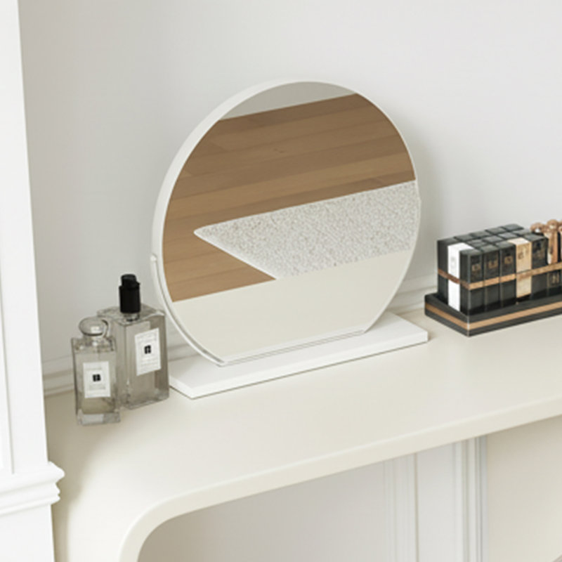 Commode extensible papillon beige - Miroir