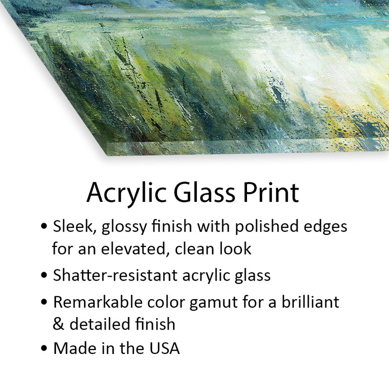 Reflections Edge, impression sur verre acrylique
