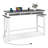 Ebern Designs Bar Table With Power Outlets Counter Height Table With Storage Compartments Wooden-239613865-239613862