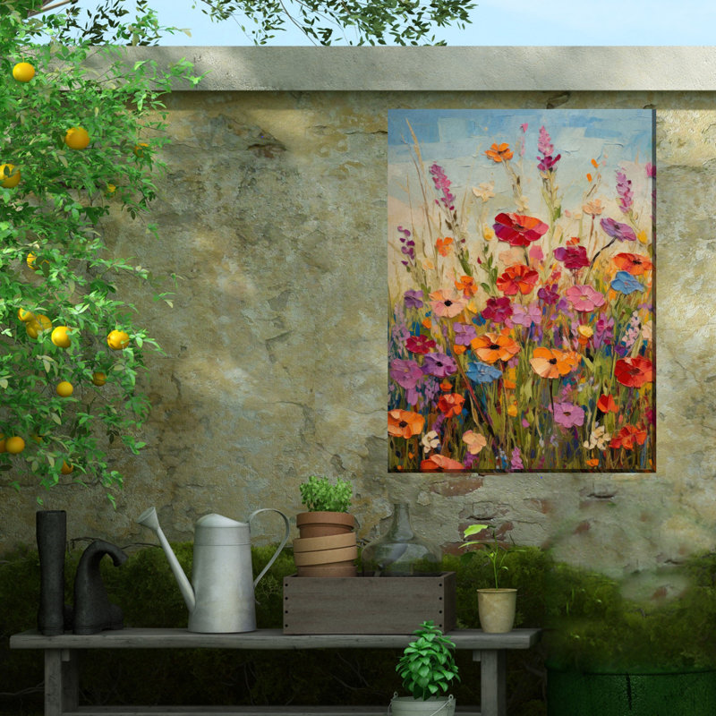 Art sur toile Beaming Blossoms