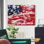 «Patriotic Fever» par J Paul, reproduction d'art sur toile tendue-744043789