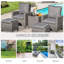 Hulme 2 Seater Rattan Conversation Set