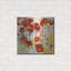 Art mural en métal Latitude Run® «Red Poppy Chaos» par Shirley Novak-159562559