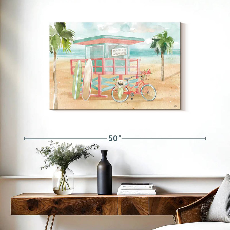 Alvord Surfs Up III, H 24 po x l 36 po
