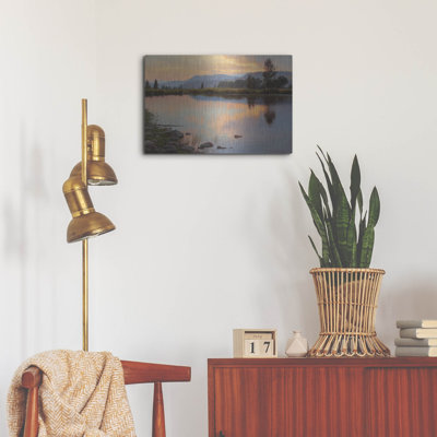 Art mural en métal Millwood Pines «Tranquil Evening» par Jay Moore