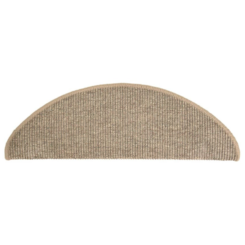 Mccormack Non-Slip Stair Tread, Semi-Circle 17cm x 56cm, Beige