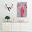 The Pink Lobster - Wrapped Canvas-56666903