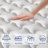 Luxury Medium Hybrid Innerspring Mattress In A Box, Individual Pocket Springs &  High-Density Foam For Motion Isolation & Deep Sleep-114213738-114313840
