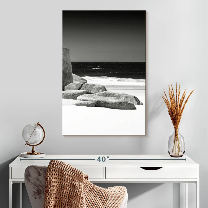 Aime Tranquil White Sand Beach I, 30" H x 20" W