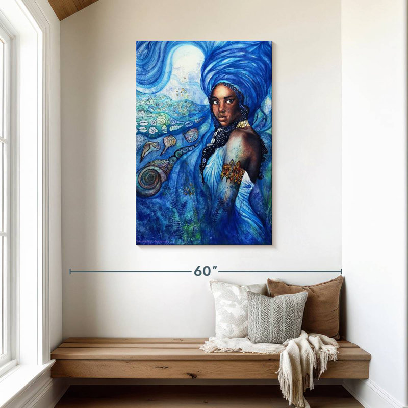 Goddess Yemoja, 45" H x 30" W