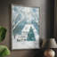 «Christmas Holiday Art DCCDXLI», reproduction d'art encadrée - bois massif XMA171482-786844475