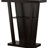 Transitional Console Table In Warm Cappuccino For Home Decor With Stylish Design