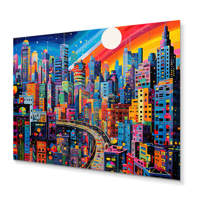 " Colorful City Tokyo Popart I "