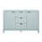 Entryway Cabinet with Wave Design - 3 Adjustable Shelves-1668024693