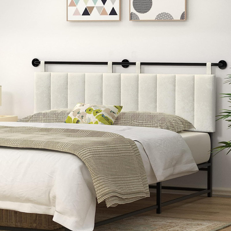 Veyaan Upholstered Headboard, King
