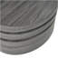 TABLE BASSE MODERNE ROTATIF - Noir mat