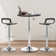 Bushrah Round Metal Base Dining Table