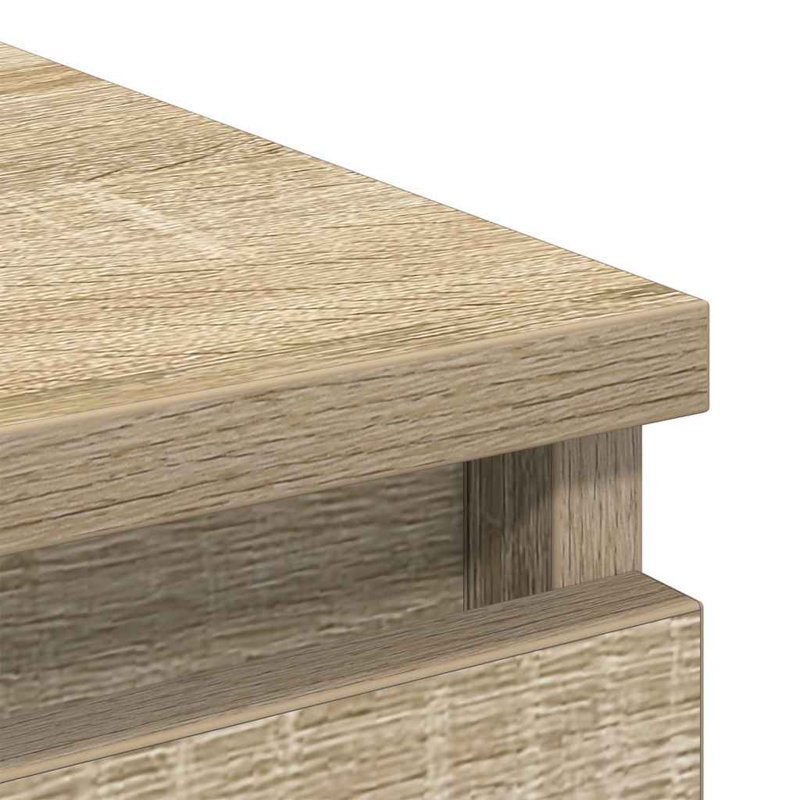 Sideboard 37.5X35x76 Cm Engineered Wood, Sonoma Oak