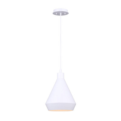 Bertie Single Light Metal Dimmable Pendant