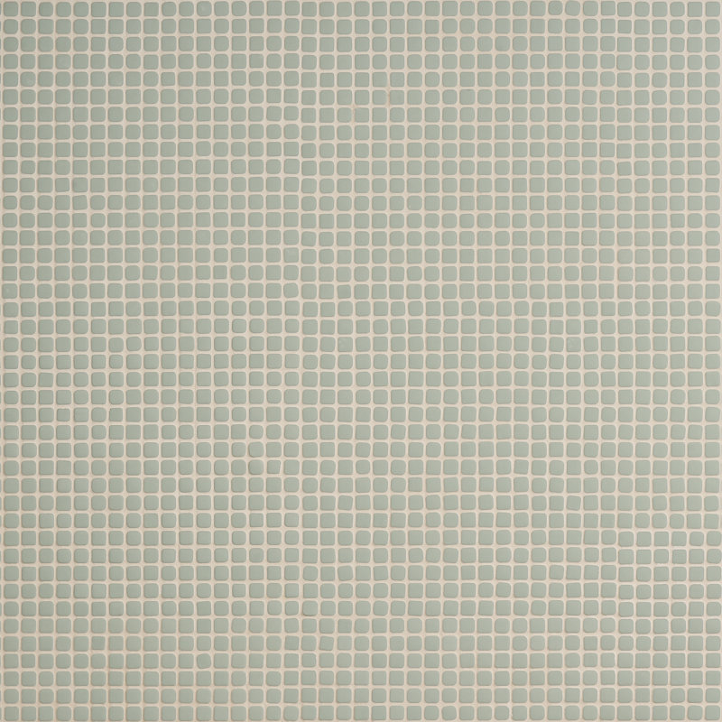 Vetro 11.96 In. X 11.96 In. Mini Square Frosted Glass Mosaic Floor And Wall Tile (13.44 Sq. Ft. / Case), Sage Green