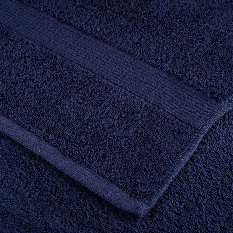  Washcloths 2 Pcs Cotton, Navy Blue