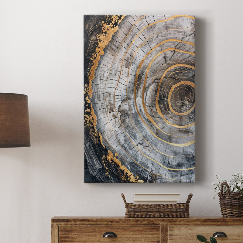 ABSTRACT Series CCLV III - Gallery Cavas sur mesure, H 60 po x l 40 po