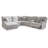Acklen 6-Piece Power Reclining Sectional With Chaise-111301382