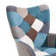 Nadeau Upholstered Linen Blend Terry Cloth With Footstool Lounge Chair-347696207