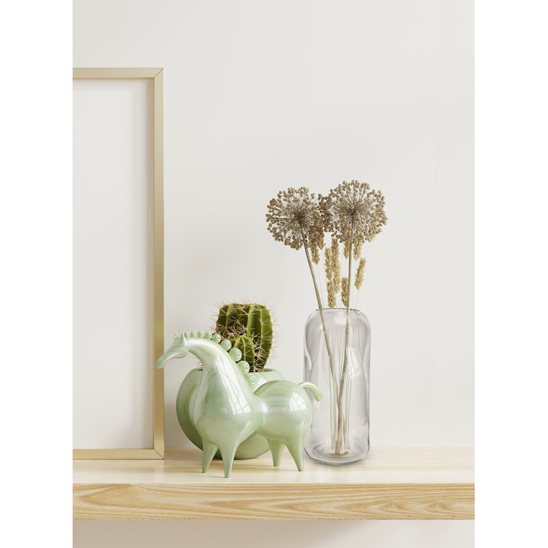 Vase de table en verre