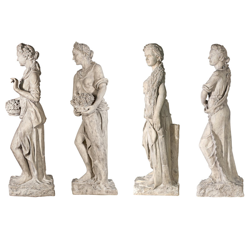 Goddesses of the Four Seasons Statues - 4 Piece
