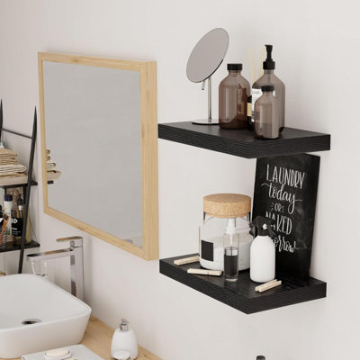 2 Piece Floating Shelf