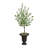 Eucalyptus Artificial Tree in Charcoal Urn