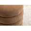 Repose-pieds rond en velours doux-116839236
