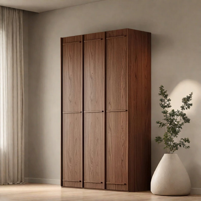Classic Retro Minimalist Wardrobe, 94.49" H x 47.24" W x 23.62" D
